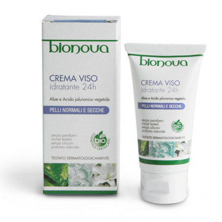crema viso idratante 24h
