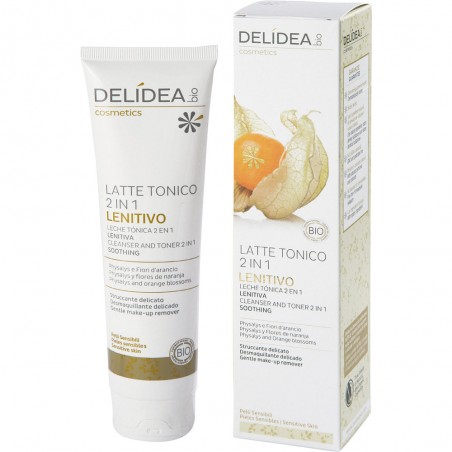 latte e tonico 2 in 1 lenitivo physalis e fiori d'arancio