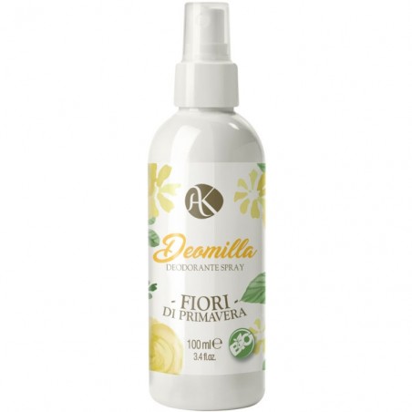deomilla fiori di primavera bio deodorante spray