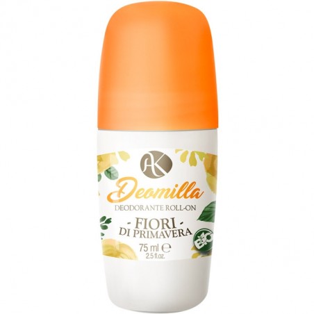 deomilla fiori di primavera bio deodorante roll on