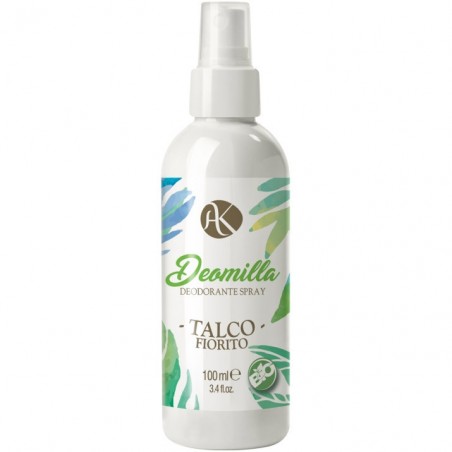 deomilla talco fiorito bio deodorante spray