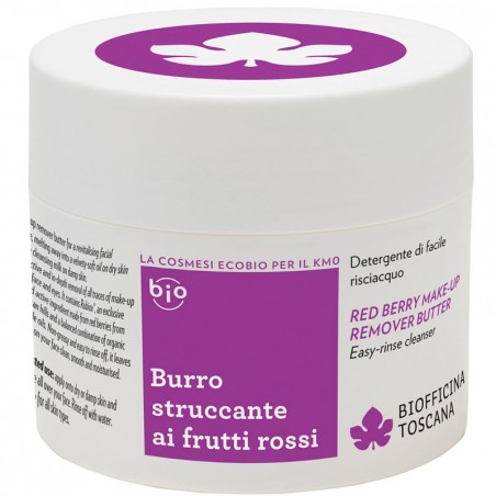 burro struccante ai frutti rossi