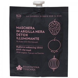 Biofficina Toscana Maschera in argilla nera detox-illuminante