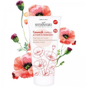 MaterNatura Cowash capelli ai fiori di papavero