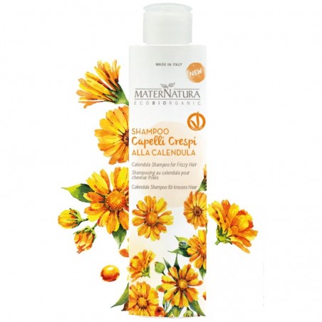 shampoo capelli crespi alla calendula