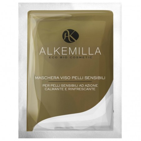 maschera viso pelli sensibili
