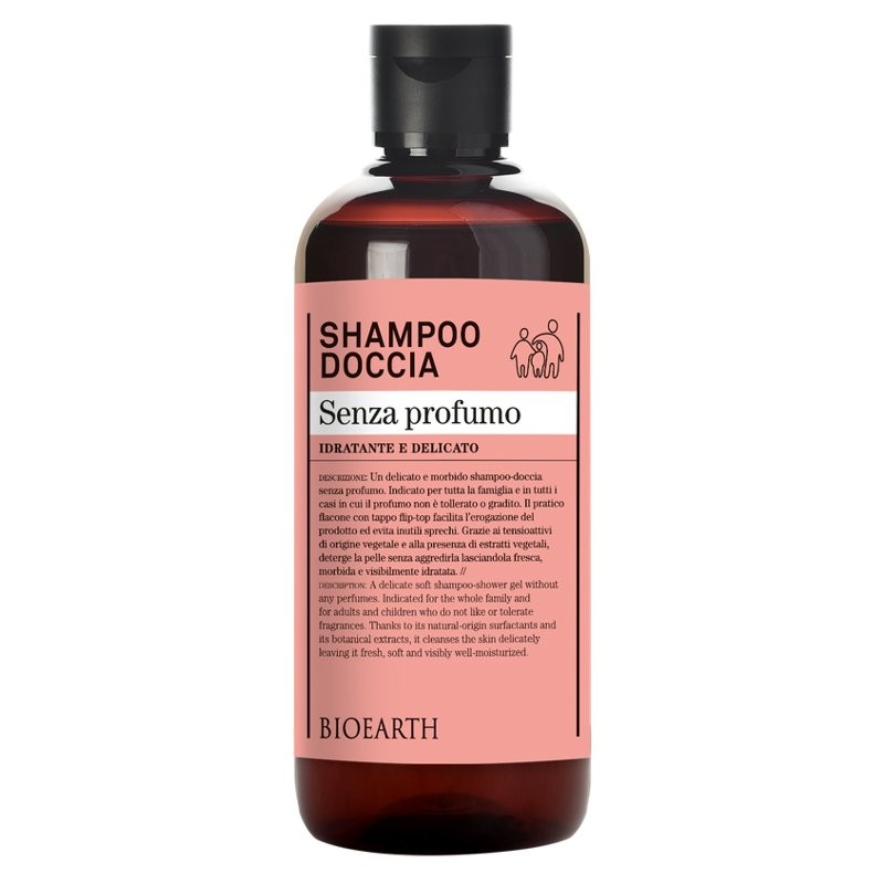 Bioearth Shampoo-doccia senza profumo