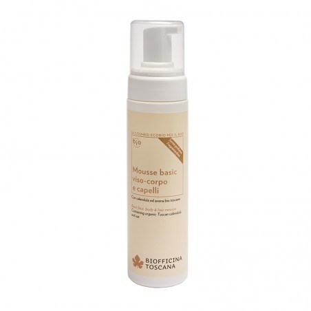 mousse basic viso-corpo e capelli