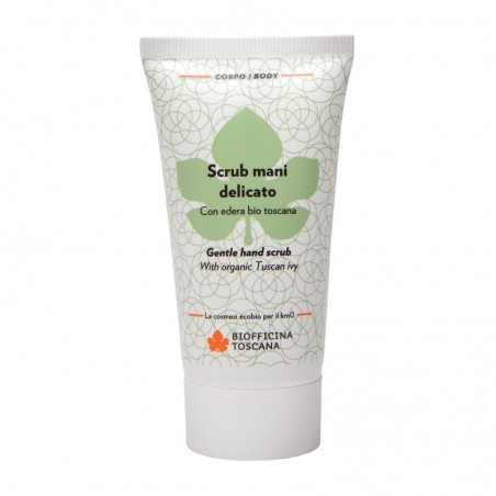 scrub mani delicato all'edera