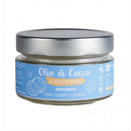 olio di cocco ai fiori di tiarè biologico