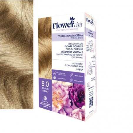 colorazione in crema per capelli  - 8.0 biondo chiaro