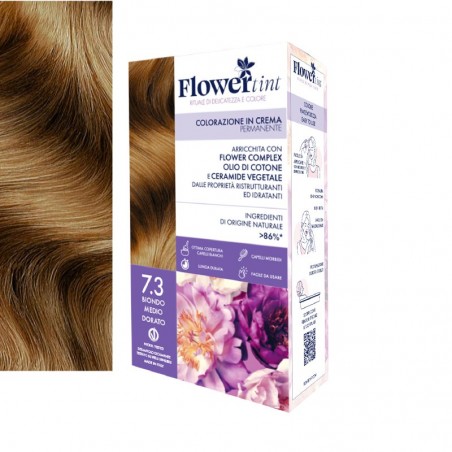 colorazione in crema per capelli  - 7.3 biondo medio dorato