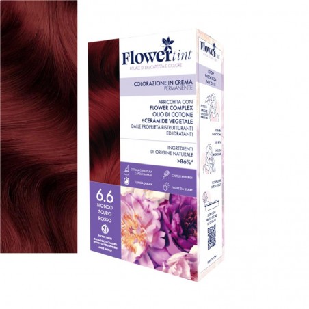 colorazione in crema per capelli  - 6.6 biondo scuro rosso