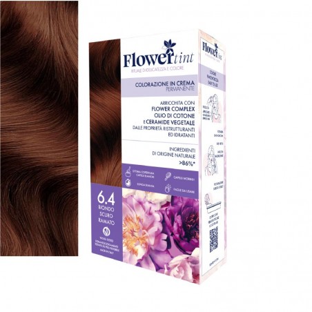 colorazione in crema per capelli  - 6.4 biondo scuro ramato
