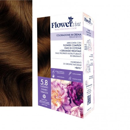 colorazione in crema per capelli  - 5.8 castano chiaro tabacco
