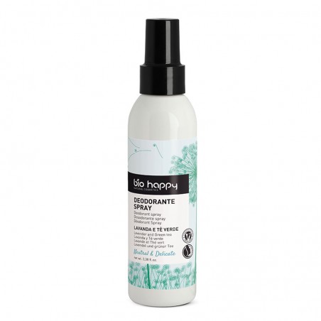 deodorante spray lavanda e tè verde - 100ml