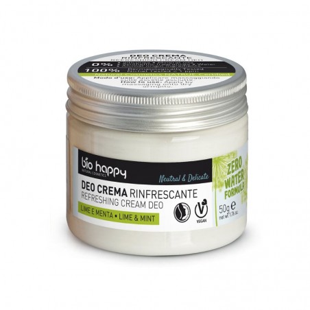 deo crema rinfrescante lime e menta - 50g