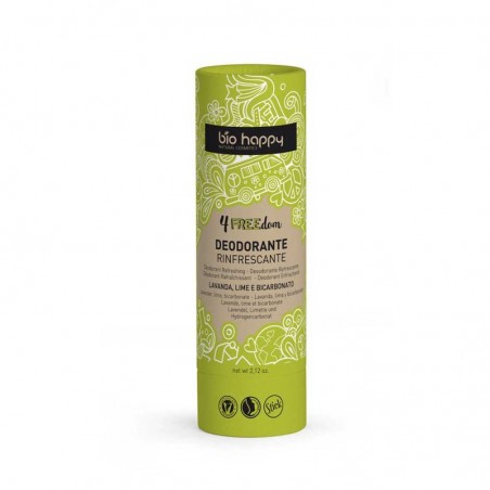 deodorante rinfrescante in stick lavanda e lime - 55g