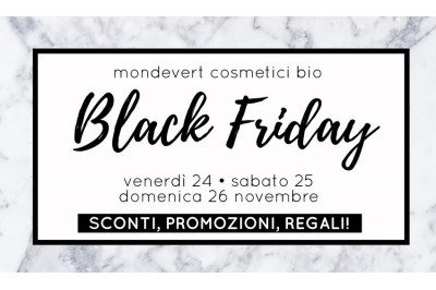Black Friday 2017 MondeVert: offerte e coupon sconto!