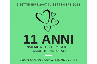 MondeVert compie undici anni: tanti auguri, MondeVert!